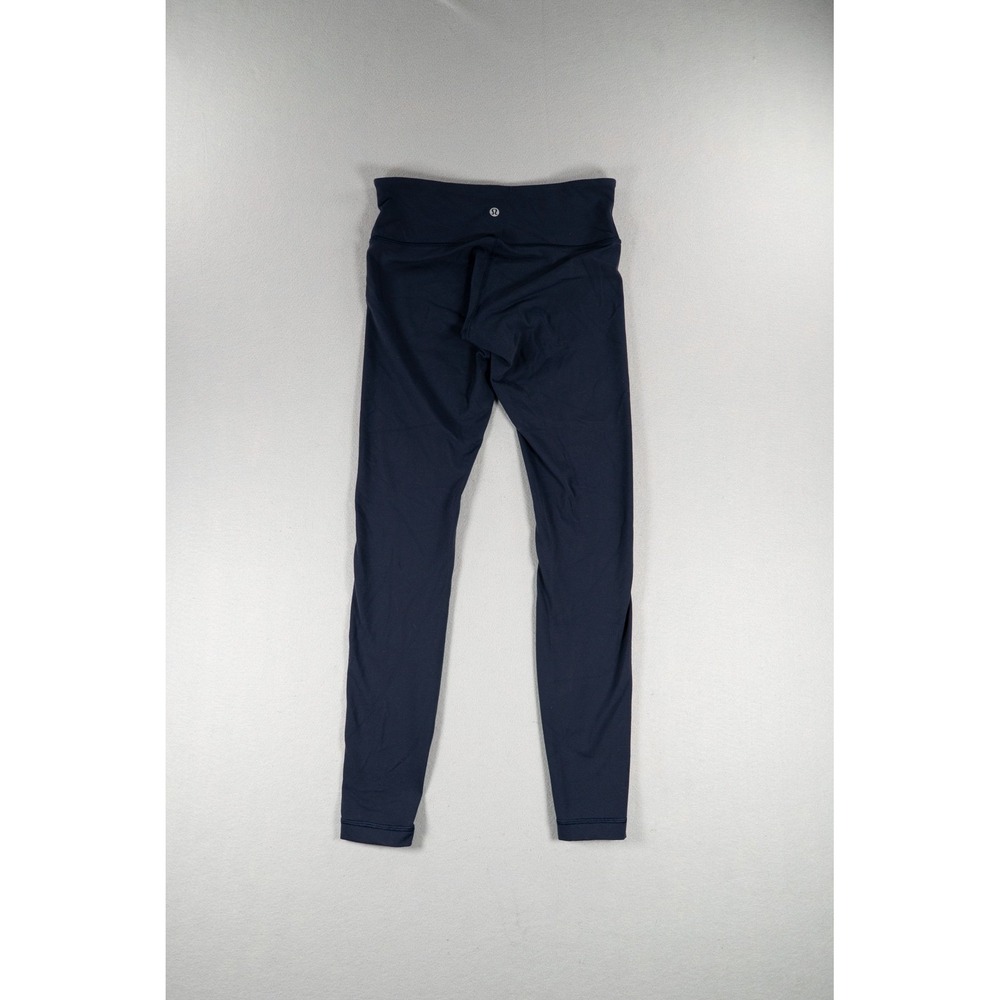Lululemon Wunder Under Low Rise Full-On Luon Leggings 28" Navy Size 6 - Picture 9 of 9